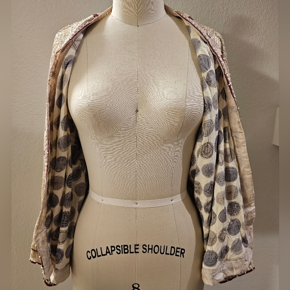 Johnny Was Sequin cropped Jacket - Picture 4 of 15